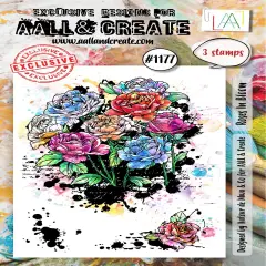 AALL And Create A7 Photopolymer Clear Stamp Set-Roses In Bloom