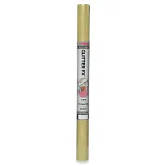Glitter FX Gold Adhesive Liner, 18" x 6'