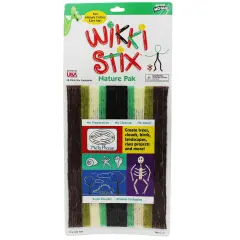 Wikki Stix&reg;, Nature Colors, Pack of 48