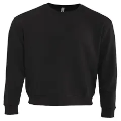 Next Level&reg; Apparel Santa Cruz Long Sleeve Sweatshirt BLACK