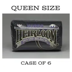 Hobbs Heirloom Black 80/20 Queen Size Batting Case