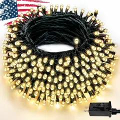 240LED Christmas String Lights - 95FT (Warm White)