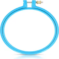 5in Plastic Circle Cross Stitch Hoop Ring
