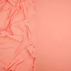 Rayon Span Jersey Solid Fabric 1 Yard Soft Stretch Lightweight 58/60" Wide Peach