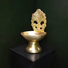 Brass Diya Indian Diya Oil Lamps for Home Decoration, Mandir, Temple, Traditional Hindu Puja, Religious Decor, Diwali Deepawali, Housewarming Return Gift Items
