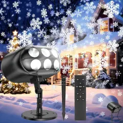 2024 Christmas Snowflake Projector Lights