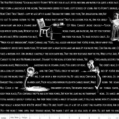 Veggies Vengeance in Black (c14583-black) | Pumpkin Patch | J Wecker Frisch | Riley Blake