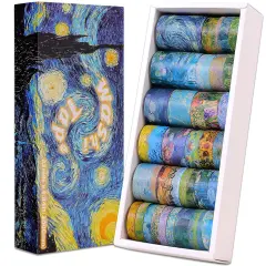 32 Rolls - Van Gogh Washi Tape (Oil Painting)