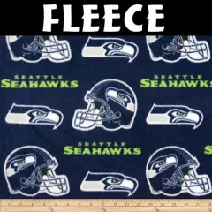 Licensed NFL Seattle Seahawks Fleece 6400-D Fabric by the Yard
