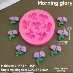 Morning Glory Silicone Mold