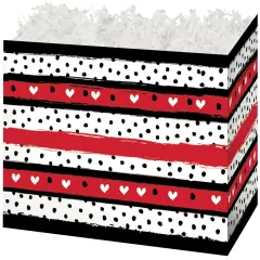 Hearts & Dots Basket Box