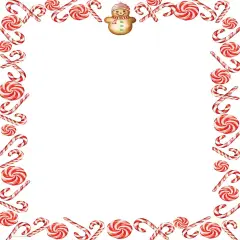 Great Papers! Stationery Holiday Letterhead, Peppermint and Snowman, 8.5"x11", Printer Friendly, 50 Sheets