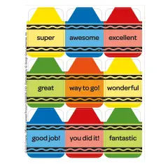 Crayola&reg; Giant Stickers, 36 Per Pack, 12 Packs