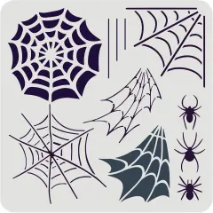Spiderweb Stencil(Painting)