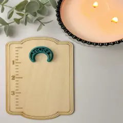 Moon phase Crescent | Celestial Clay Cutters