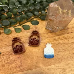PAPER BOAT BOTTLE | SUMMER SOLSTICE | CLAY CUTTER