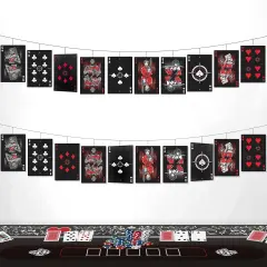 Casino Party Decorations Las Vegas Theme Banner for Hitman