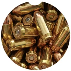 45 Auto Pile of Rounds Ceramic Car Coaster Set 2.56" (2 Pack)