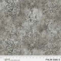 Grey Palazzo Cotton Wideback Fabric Per Yard