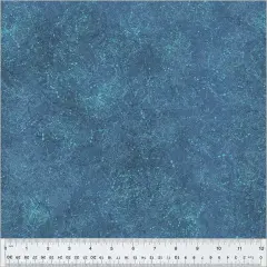 Blue Lapis Noteworthy Splatter 44"/45 Fabric Per Yard