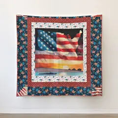 Letters From Home Panel Quilt Kit (kt-15610) | Riley Blake | Sewing Kit