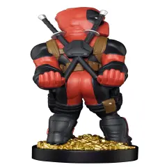 Exquisite Gaming: Marvel: Deadpool Rear View - Original Mobile Phone & Gaming Controller Holder, Device Stand, Cable Guys, Licensed Figure
