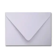 Colorplan COOL GREY - 91 Lb. / 135 gsm / 8 pts Matte Premium Cardstock Paper Text A2 Euro Flap Envelopes Bulk Pack of 250