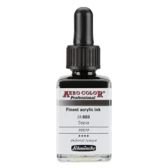 Schmincke Aero Color Professional Airbrush Color - 28 ml, Sepia
