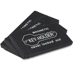 RamPro Magnetic Hide A Key Holder &ndash; Plastic Key Hider for Car, Home, Office, or Vehicle &ndash; Store Spare Key Safely &ndash; 3 Pack