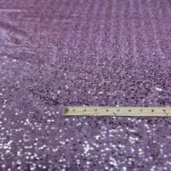 1 Yard Sequin Taffeta Fabric Sparkly Costume & Event Material 50&ndash;54 Inches Wide Lilac