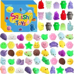 200 Pcs Mochi Squishy Toy, Kawaii Squishies Bulk