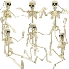 6PCS Skeleton Halloween Decorations