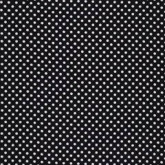 Mook Fabrics Polka Dot Flannel Fabric [43 in. Wide] - By The Yard Black/White