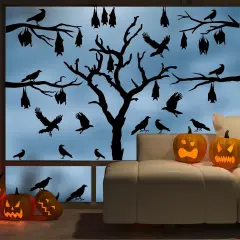 Large Halloween Window Stickers