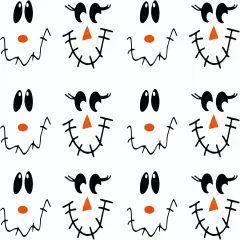 24 Pcs Scarecrow Vinyl Decals Scarecrow Faces DIY Craft Vinyl Art Stickers