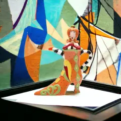 Ceramic High Heel Shoe Teapot, Gift for Her, Gift for Mom, Kitchen D&eacute;cor, Tea Party D&eacute;cor, Caf&eacute; D&eacute;cor