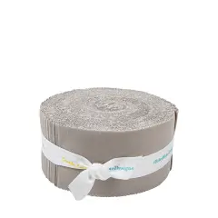 Confetti Cotton 2.5" Strip Roll (Jelly Roll / Rolie Polie) in Cobblestone byfor Riley Blake (RP-120-COBBLESTONE-40)