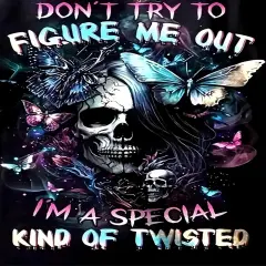 Skull Butterfly Diamond Painting Kits