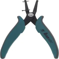 The Beadsmith 1.8mm Metal Hole Punch, with Gauge Guard to create clean holes, free of indents, ideal for 1.3mm rivets, cold connection, 22 gauge Sheet Metal or thinner, NOT INTENDED FOR THICKER METAL