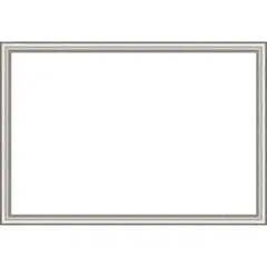 Salon Silver Narrow Framed Dry Erase Magnetic Board