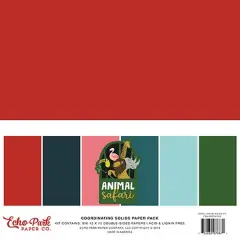 Echo Park Animal Safari Solids Kit