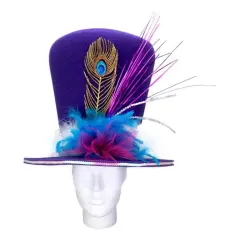 Edge Collections - Purple - Eye-Catching Magic Hat for Parties and Events!