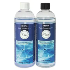 Fleur Super Clear Resin - Resin and Hardener, 950 ml