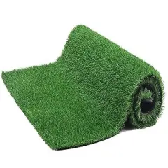 6Ftx10Ft Artificial Grass Carpet with 15mm Turf and Drainage