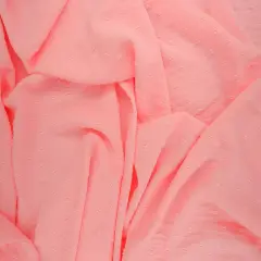 Swiss Dot Airflow Cey Fabric 100% Polyester Woven, 58/59" Wide Lightweight & Textured PINK LT