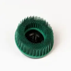 Scotch-Brite&trade; Bristle Disc, BD-ZB, 50, Green, 4-1/2 in x 5/8 in-11 Internal