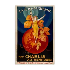 Stupell Industries Vintage Champagne Advertisement Canvas Design by Marcus Jules