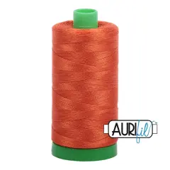 Rusty Orange (2240) | 40wt Large Spool (1000M / 1094Y) | Aurifil Thread