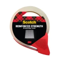Scotch&reg; Strapping Tape 8950-RD-6GC, 1.88 in x 30 yd (48 mm x 27.4 m)