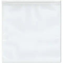 Plymor 16" x 16" (Pack of 50), 6 Mil Industrial Duty Zipper Reclosable Plastic Bags